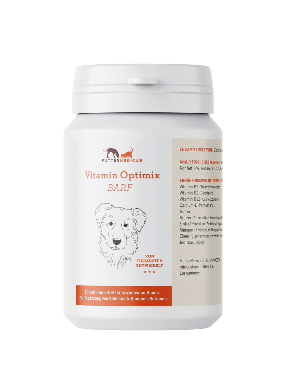 Vitamin Optimix Cani BARF 180g