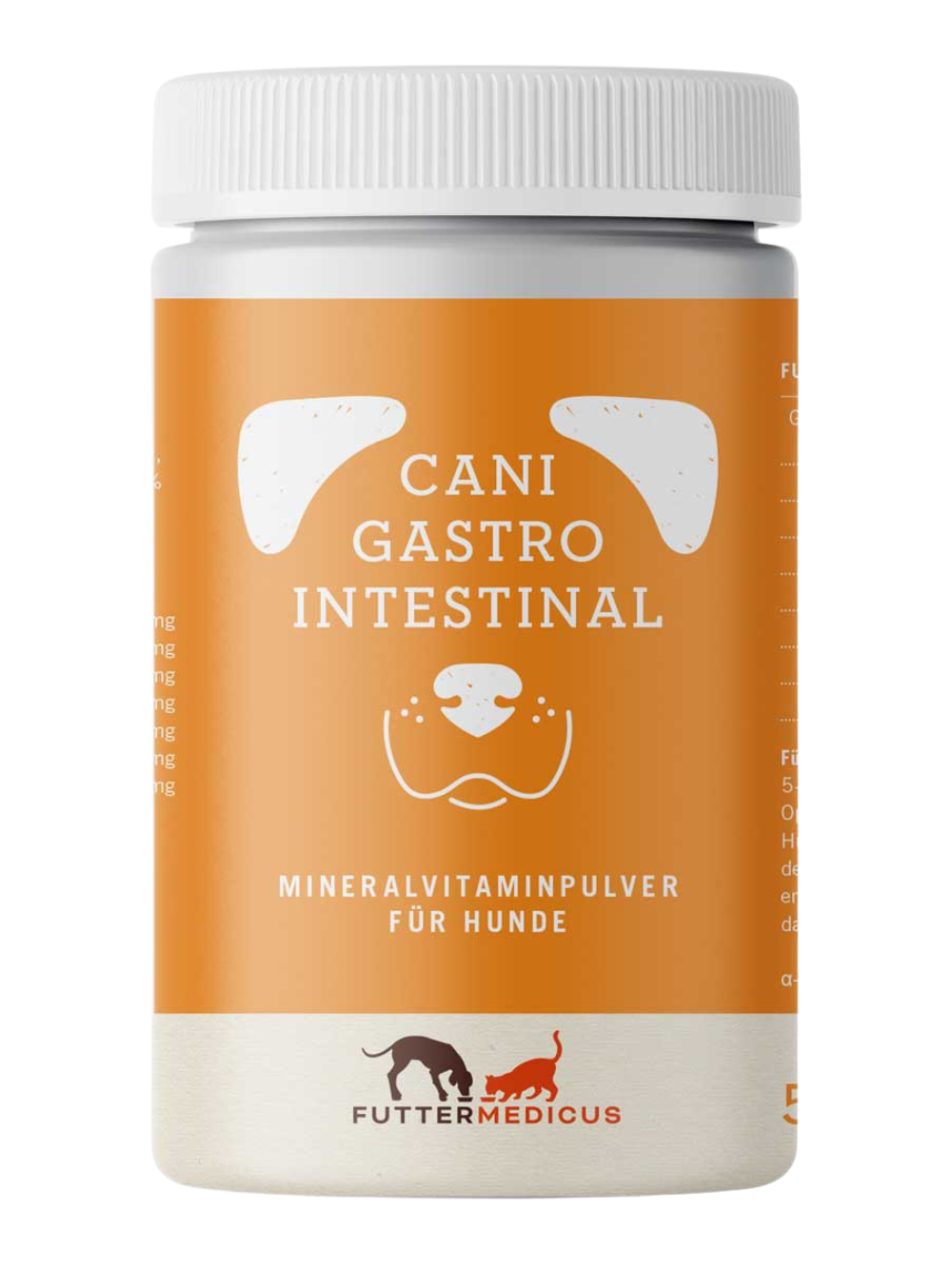 Futtermedicus | Cani Gastro Intestinal 500 I Futterzusatz für selbstgekochtes Hundefutter