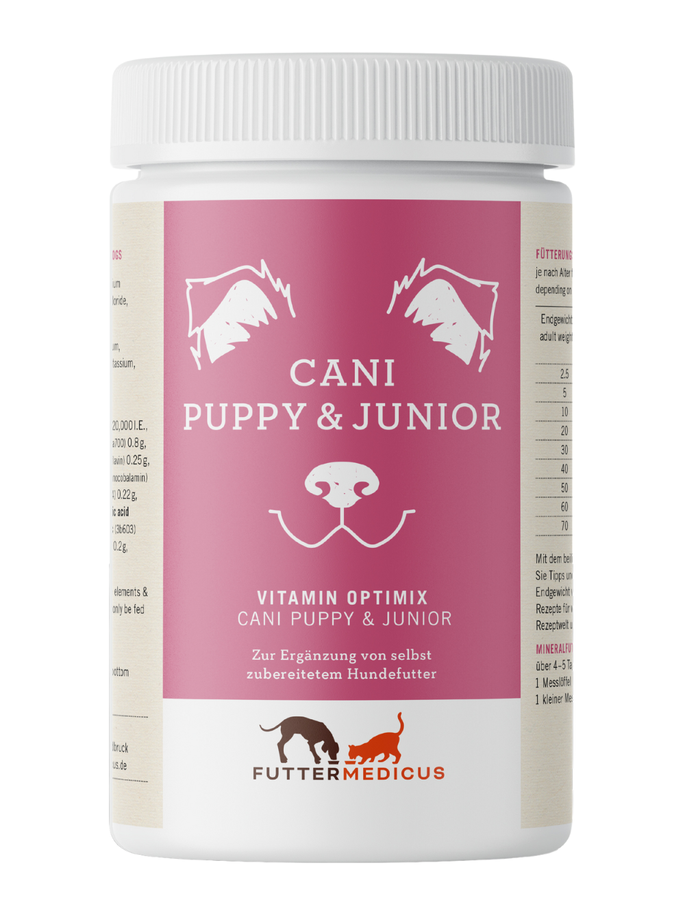 Vitamin Optimix Cani Puppy & Junior 500g